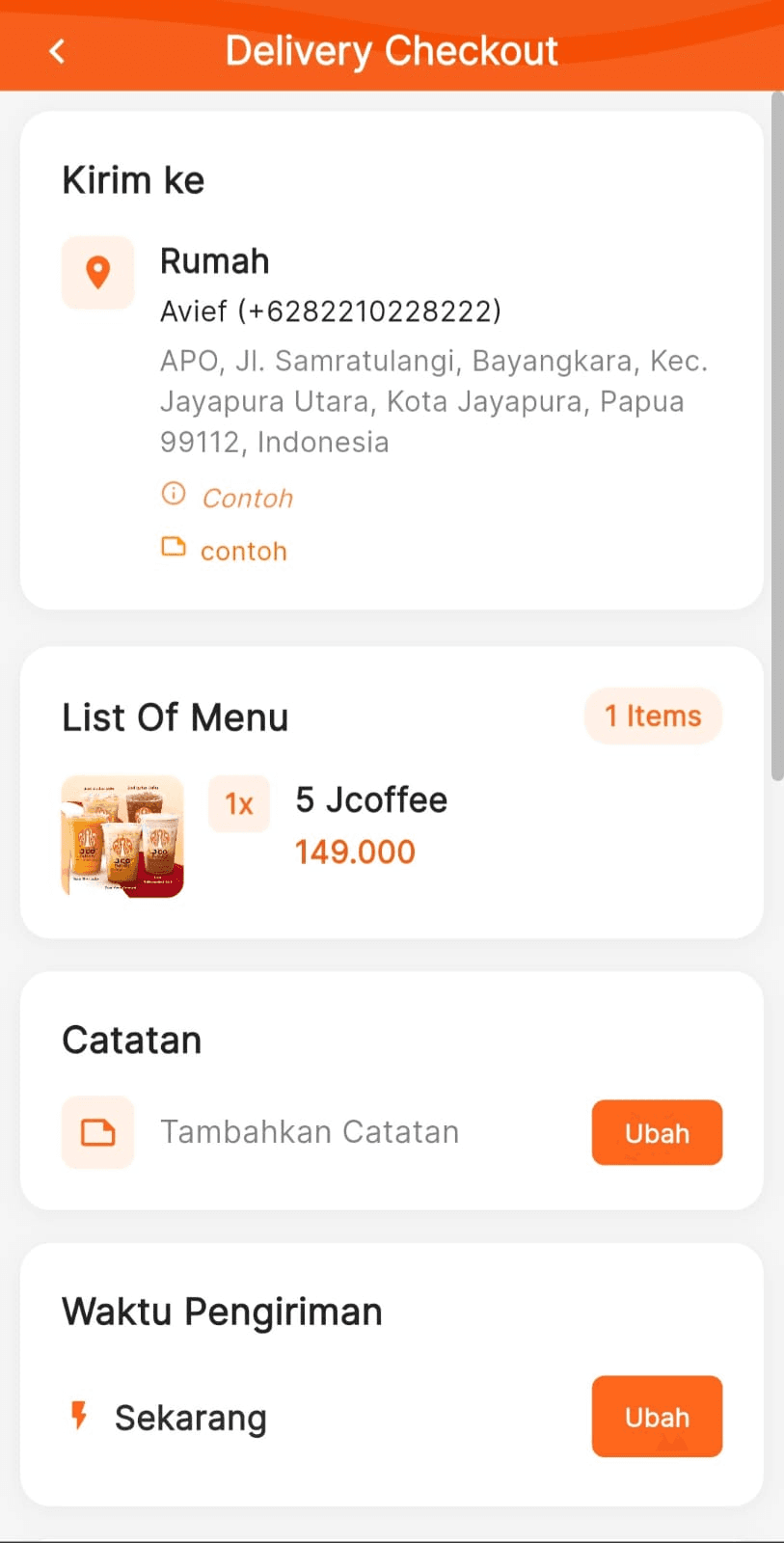 App screenshot